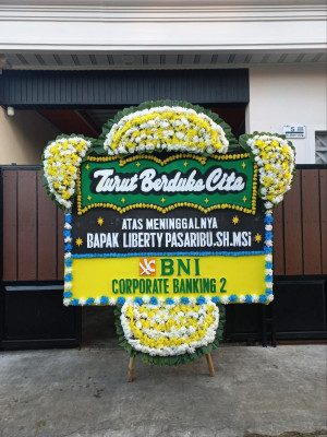 Papan Bunga Duka di Cinambo