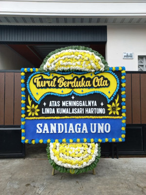 Papan Bunga Duka di Cinambo